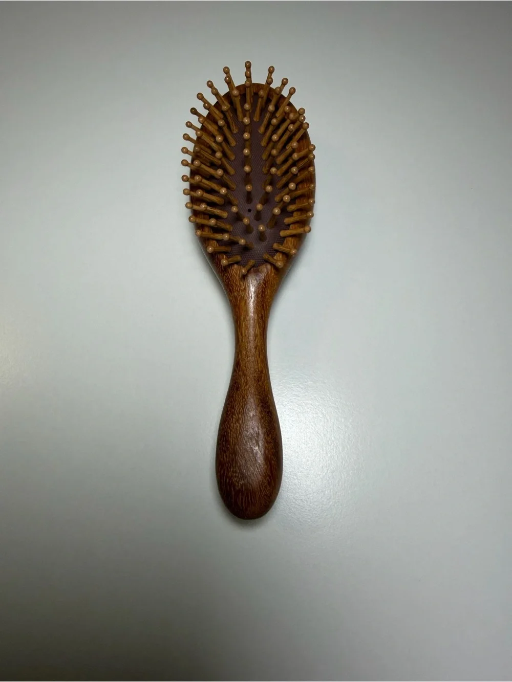 Double Sided Wooden Scalp and Body Massage Hair Brush Scalp Energy Travel